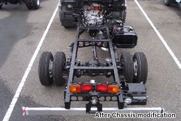 After Chassis modification