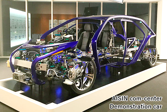 AISIN com-center Demonstration car