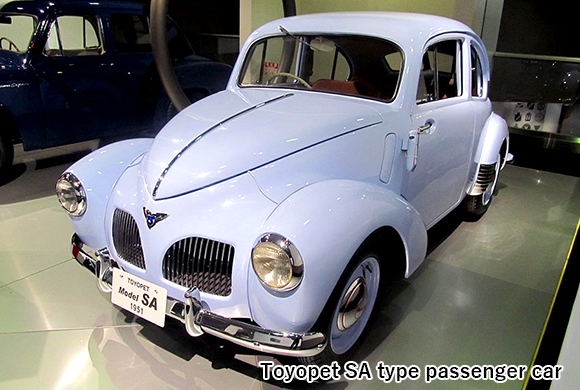 Toyopet SA type passenger car