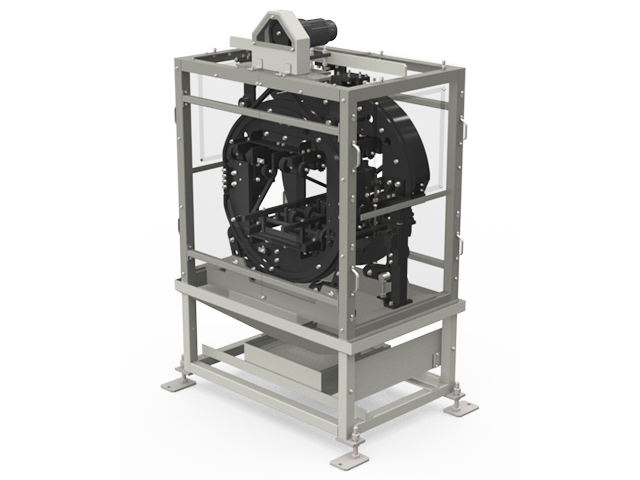 180-degree rotary machine