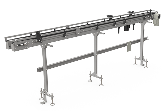Chain conveyor for clean room Rear/Left side