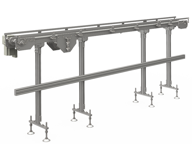 Stock conveyor for clean room (narrow)