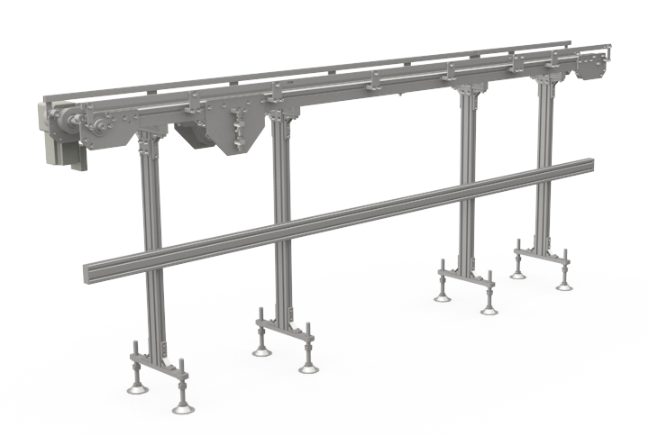 Stock conveyor for clean room (narrow)