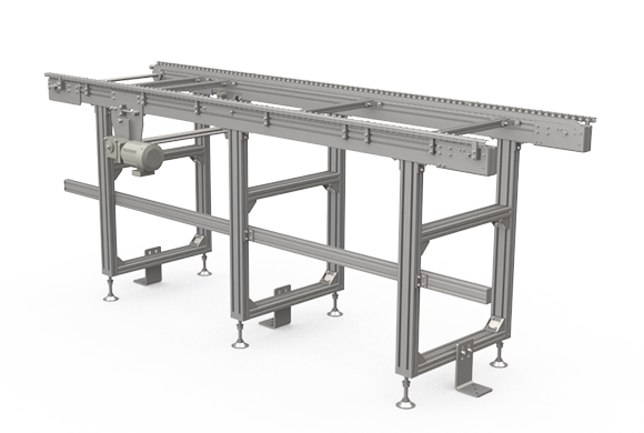Stock conveyor for clean room (wide) Rear/Right side