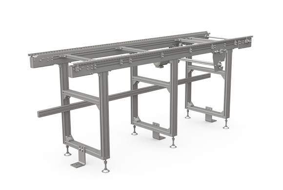 Stock conveyor for clean room (wide) Rear/Left side