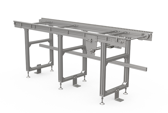 Stock conveyor for clean room (wide) Front/Left side